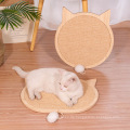 Hersteller Großhandel Katzenkratzer Katzenspielzeug Sisal Large und kleine Katzenstreu-Verschleiß-resistenten Katzenklauenscheiben-Haustierzubehör